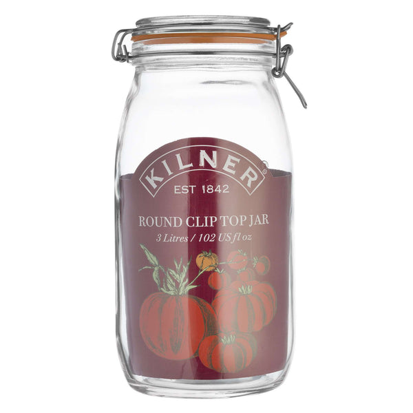 Kilner Round Clip Top Glass Storage Jar. freeshipping - Happy Kombucha
