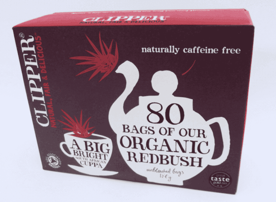 Organic Redbush Tea Bags lge box of 80 bags freeshipping Happy Kombucha