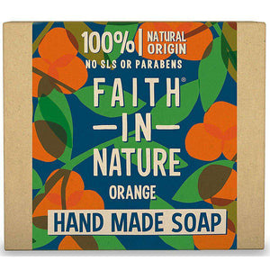 Faith In Nature Orange handmade soap 100g freeshipping - Happy Kombucha