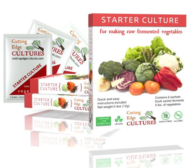 Vegetable fermenting starter- Cutting edge cultures freeshipping - Happy Kombucha