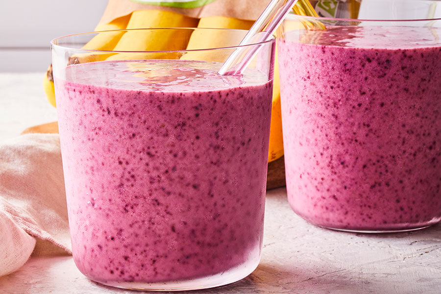 kefir fruit smoothy-Happykombucha