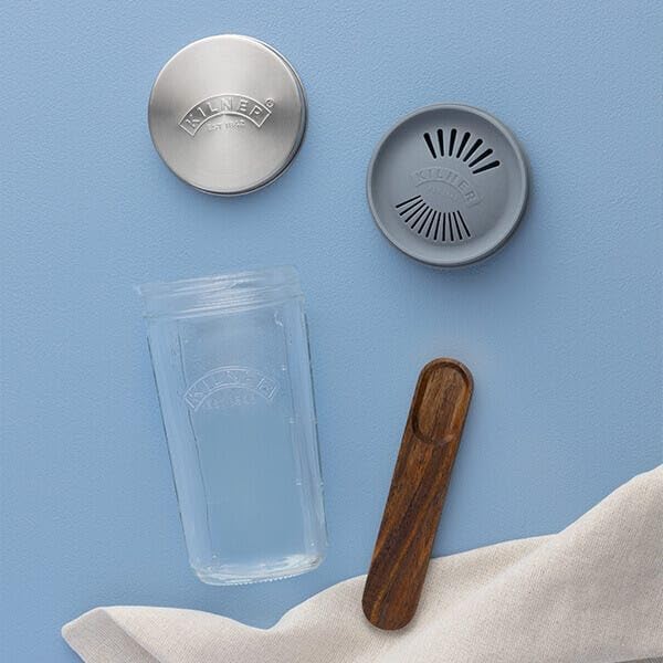 Glass kilner Milk kefir making kit Happy Kombucha
