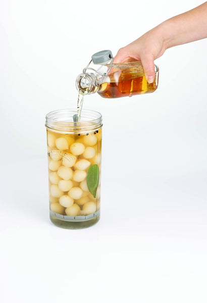 Kilner Pickle jar being used-Happykombucha