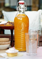 Bormioli Rocco Officina 1825 Vintage Glass Serving Bottle - 1200ml Argon-rinkit