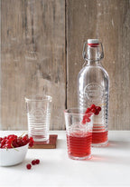 Bormioli Rocco Officina 1825 Vintage Glass Serving Bottle - 1200ml Argon-rinkit