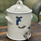Porcelain Kombucha Crock Happy Kombucha