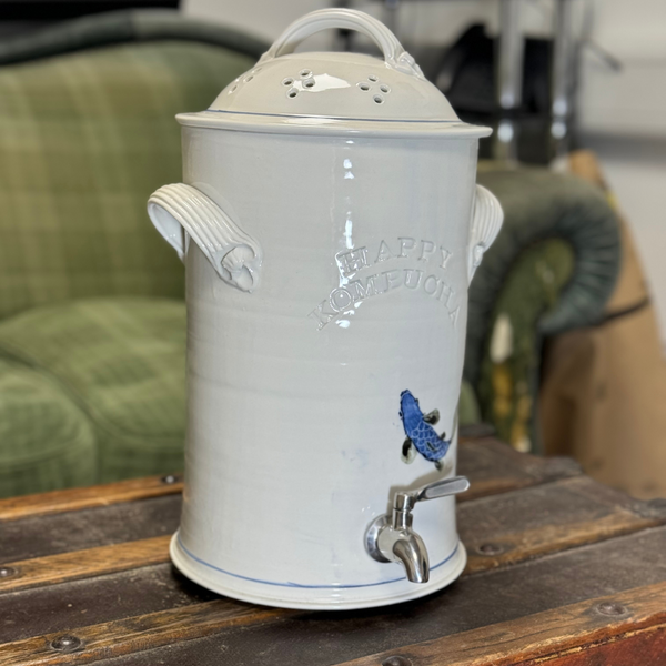 Large Porcelain Kombucha Crock