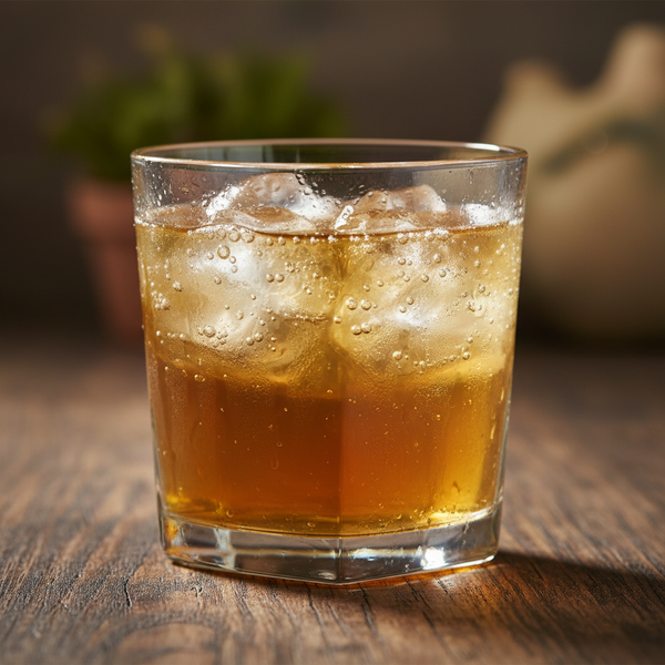 Kombucha with ice