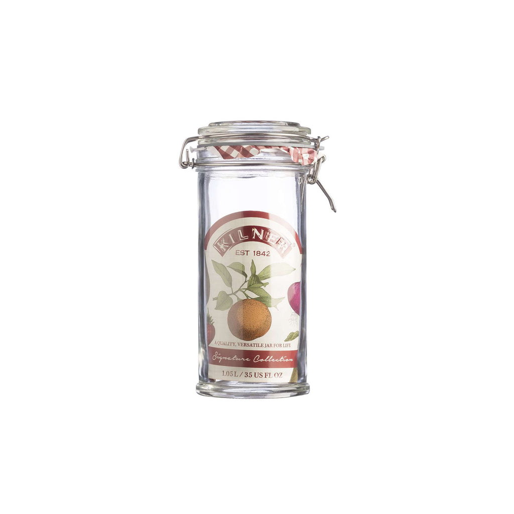 Signature Clip Top Jar 1 Litre freeshipping - Happy Kombucha