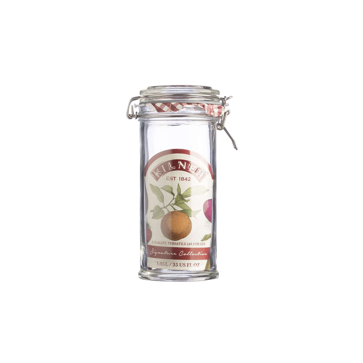 Signature Clip Top Jar 1 Litre freeshipping - Happy Kombucha