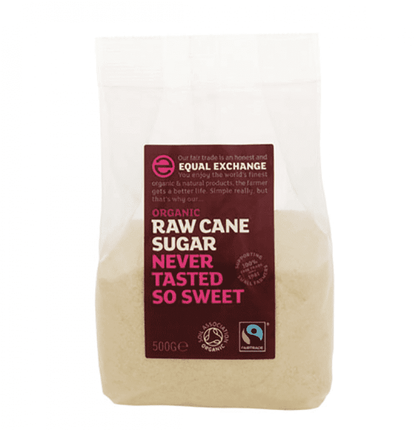 Organic and fairtrade Raw Cane Sugar 500g freeshipping - Happy Kombucha