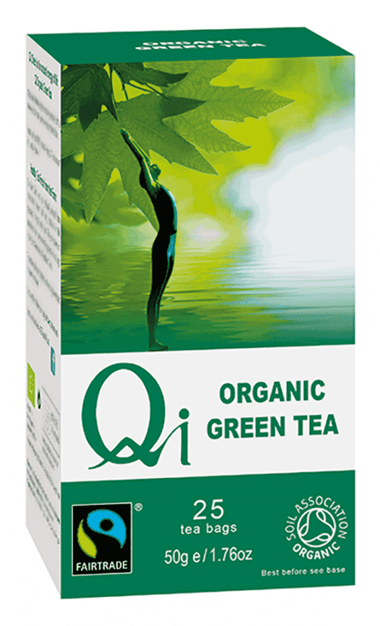 QI Organic Green Tea Bags freeshipping - Happy Kombucha
