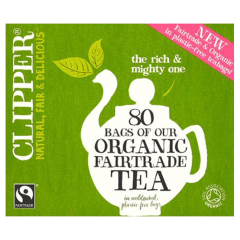 Organic Everyday Tea Bags (black)-Large box 80 bags freeshipping - Happy Kombucha