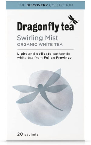 Organic Swirling Mist White Tea Bags freeshipping - Happy Kombucha