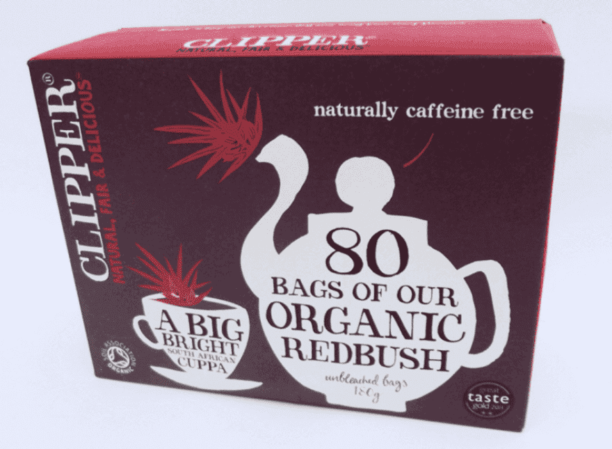 Organic Redbush Tea Bags - lge box of 80 bags freeshipping - Happy Kombucha