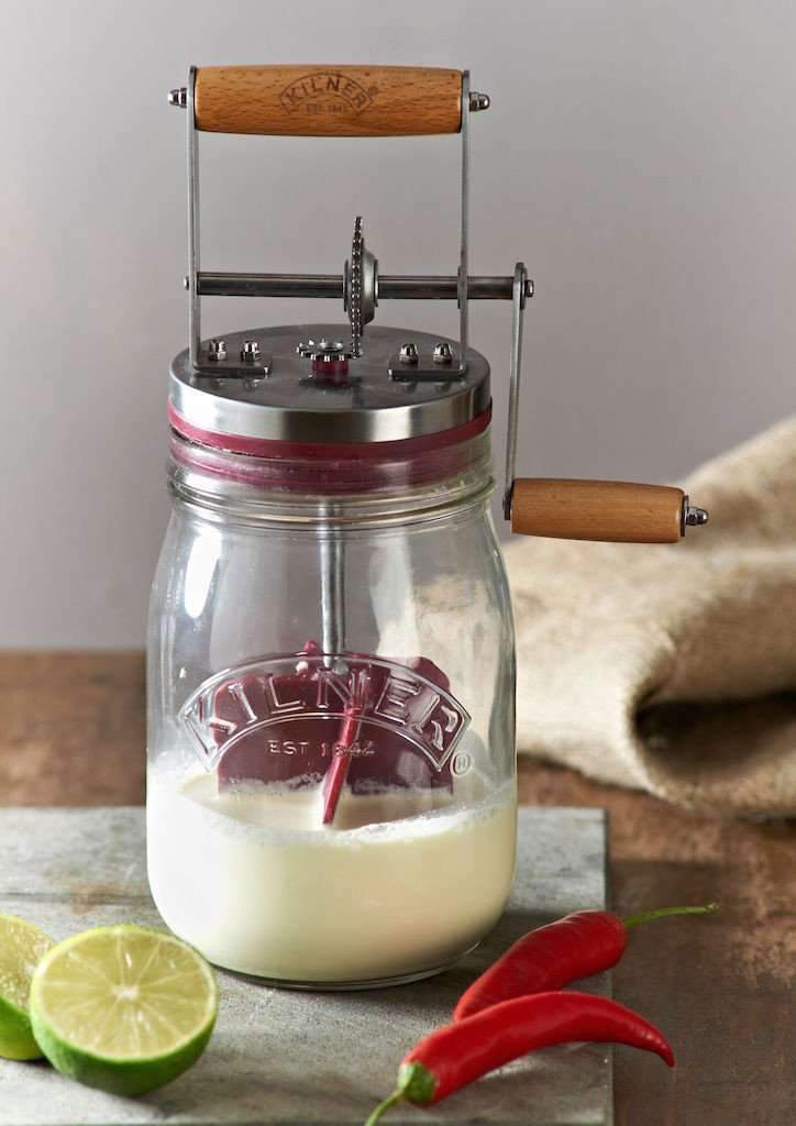 Kilner Manual Glass Butter Churner freeshipping - Happy Kombucha