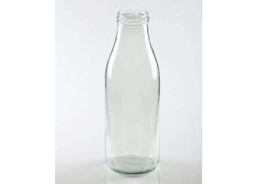 Glass 500 ML Screw Lid Milk Bottles freeshipping - Happy Kombucha