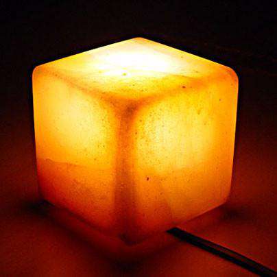 Natural Crystal Cube Salt Lamp freeshipping - Happy Kombucha