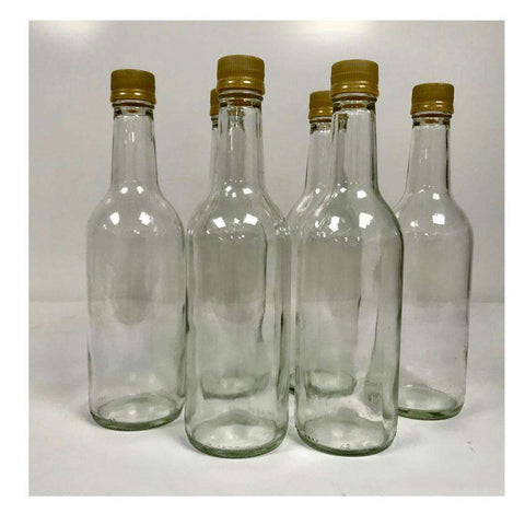 Glass 500ML Screw Lid fermenting Bottles freeshipping - Happy Kombucha