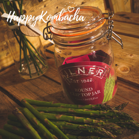 Kilner jar® round clip lid jar-Suitable for preserving, fermenting and storage freeshipping - Happy Kombucha