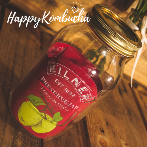 Kilner® 1 Litre preserve/canning jar freeshipping - Happy Kombucha