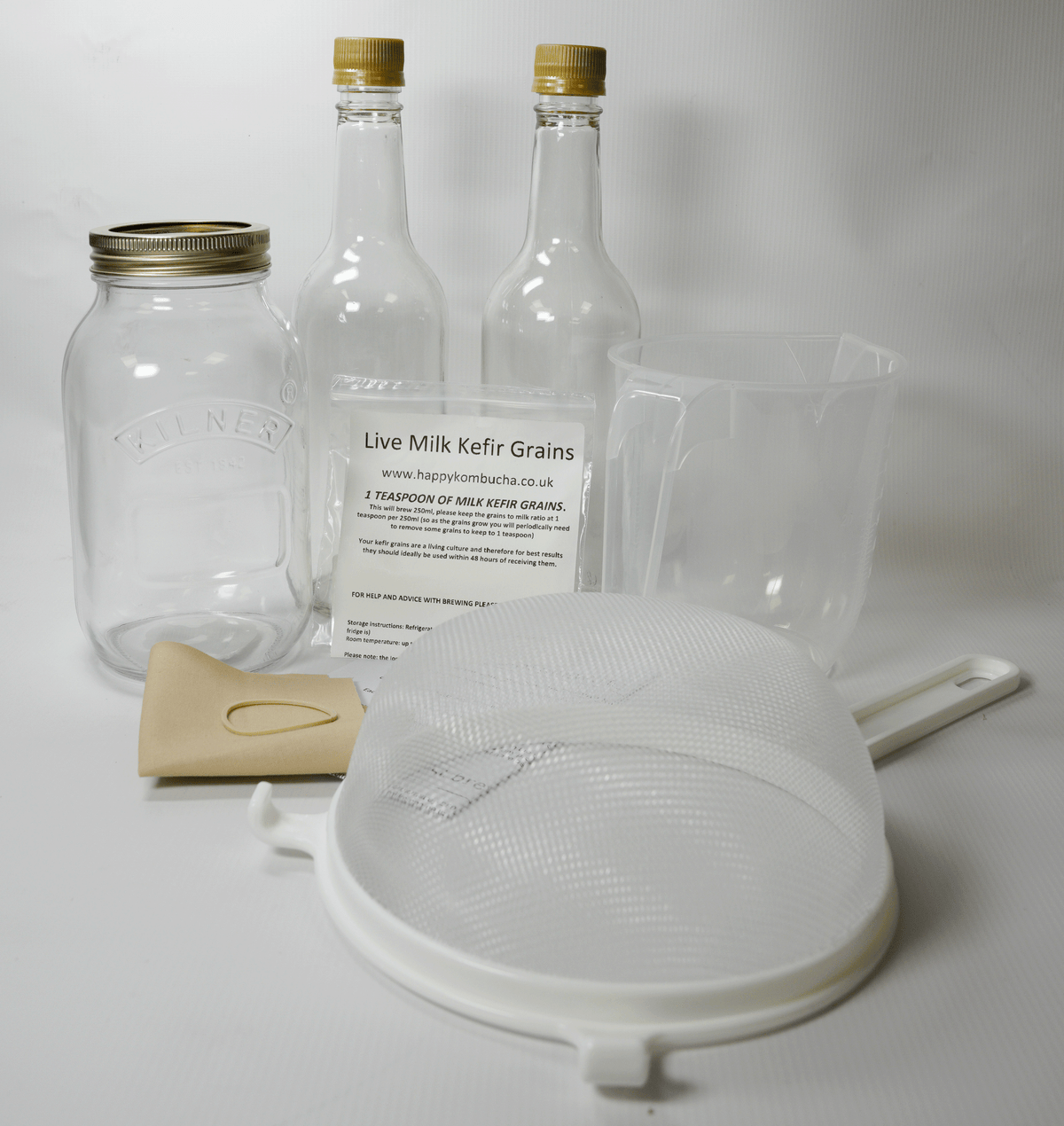 Organic Complete Home Starter Kit freeshipping - Happy Kombucha