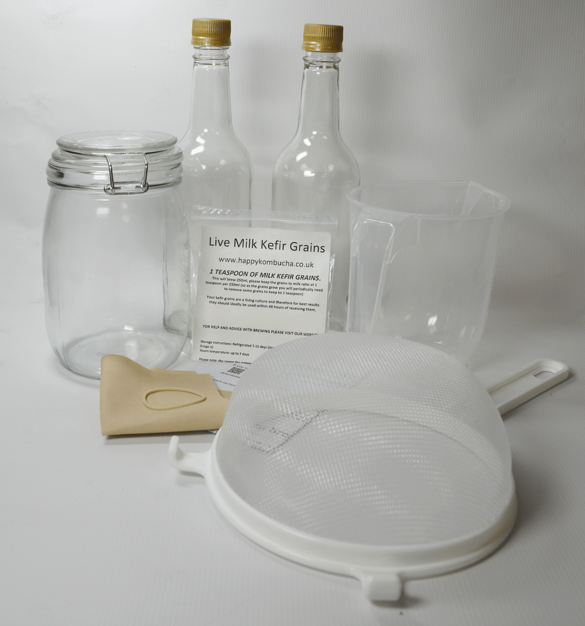 Organic Complete Home Starter Kit freeshipping - Happy Kombucha