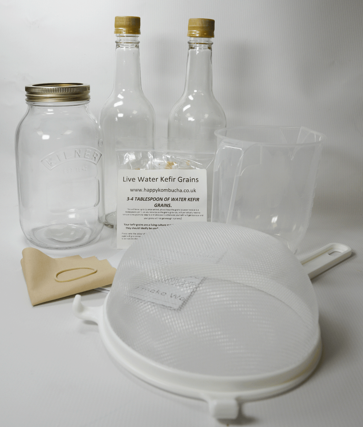 Organic Complete Home Starter Kit freeshipping - Happy Kombucha