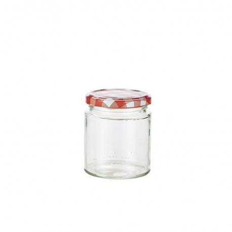 Pack of 6 Glass Screw Top Jars (106ml) freeshipping - Happy Kombucha