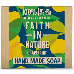 Faith In Nature Grapefruit handmade soap 100g freeshipping - Happy Kombucha