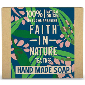 Faith in nature Tea tree soap 100g freeshipping - Happy Kombucha