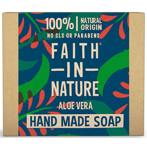 Faith In Nature Pure Vegetable Soap. Aloe Vera. 100g Bar freeshipping - Happy Kombucha