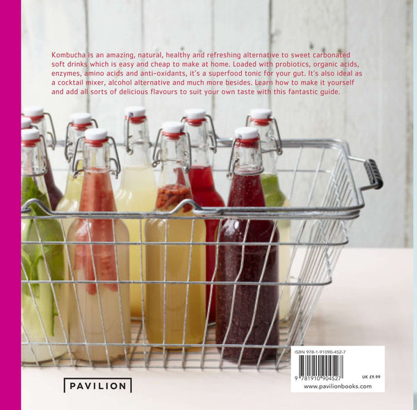 Love Kombucha Book- Make your own Healthy drinks freeshipping - Happy Kombucha