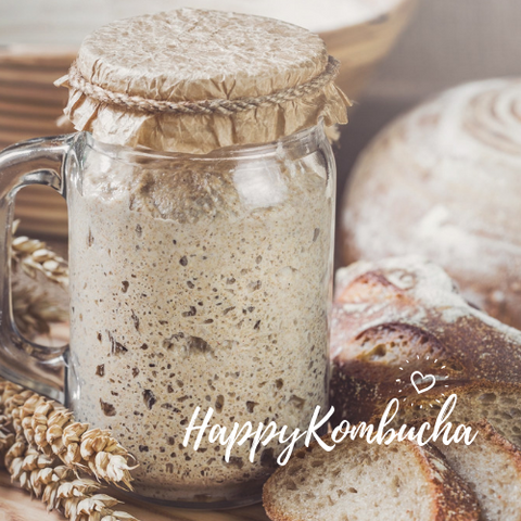 Organic Rye Sourdough freeshipping - Happy Kombucha