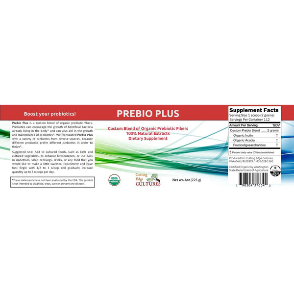 Prebio Plus by Cutting edge cultures freeshipping - Happy Kombucha