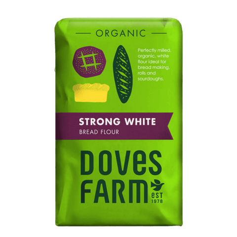 Doves Farm Organic Strong white bread flour freeshipping - Happy Kombucha