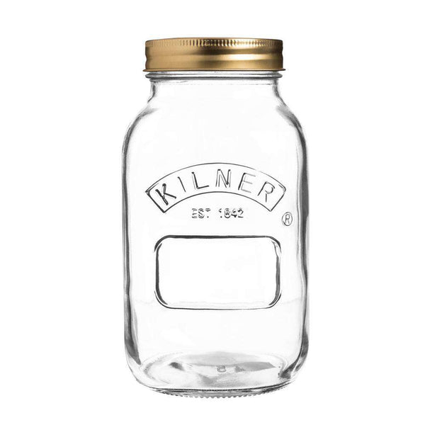 Kilner® 1 Litre preserve/canning jar freeshipping - Happy Kombucha
