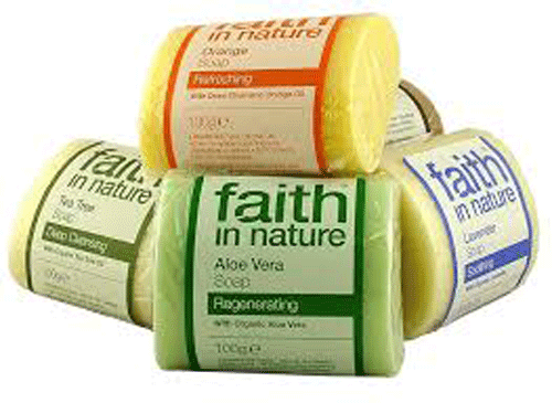 Mixed pack of faith in nature soaps freeshipping - Happy Kombucha