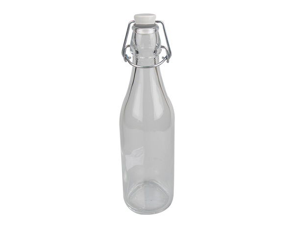 Glass 500ML Swing lid storage bottles.