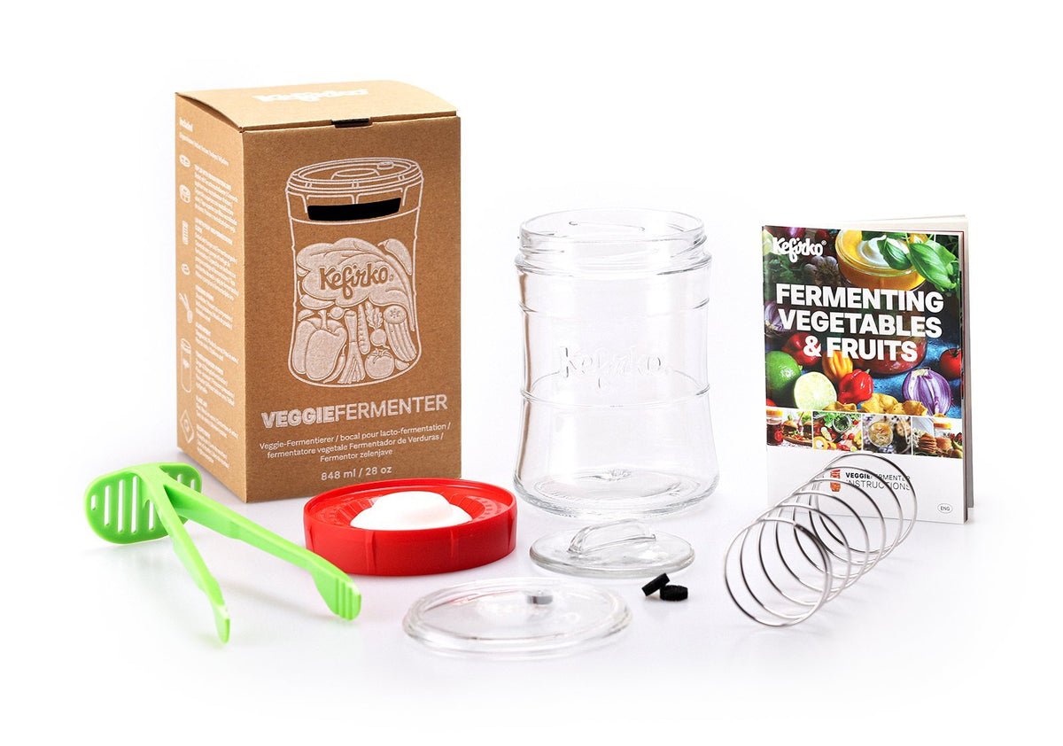 KefirKo Veggie Jar 848ml-Free shipping available-happykombucha