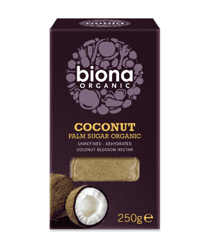 Biona Organic Coconut Palm Sugar 250g freeshipping - Happy Kombucha