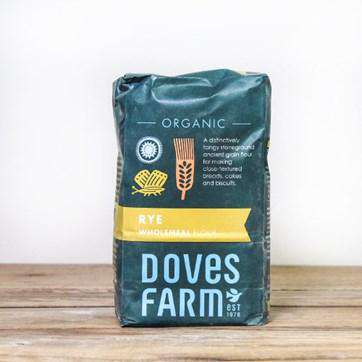 Doves Farm Organic Rye Wholemeal Flour freeshipping - Happy Kombucha