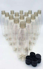 Plastic PET bottles 500ml Litre freeshipping - Happy Kombucha