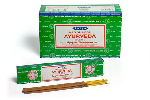 Satya Traditional Ayurveda Incense Sticks 15g freeshipping - Happy Kombucha