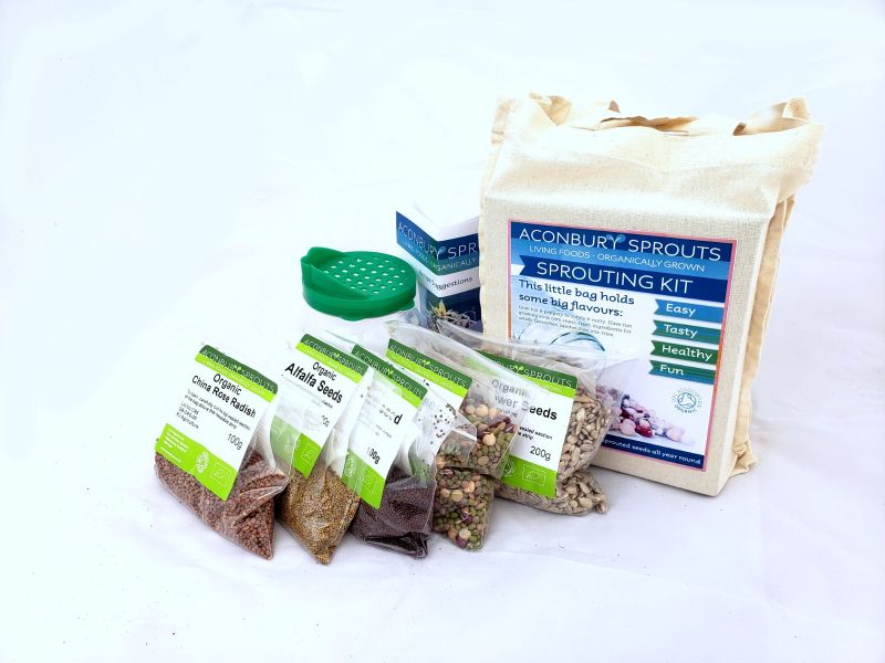 Living foods sprouting kit-Happykombucha