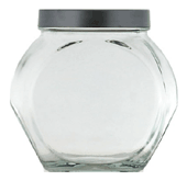 1.5L glass jar with screw lid freeshipping - Happy Kombucha