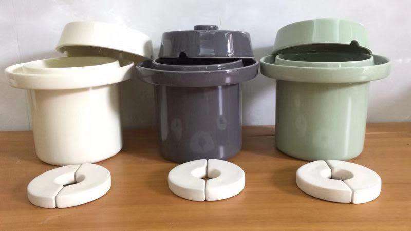 Salt Glazed Vegetable crock/Sauerkraut pot 2 Lt. (various colours) freeshipping - Happy Kombucha