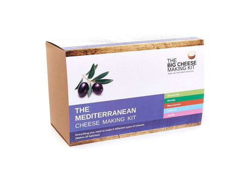 Mediterranean Cheese Making Kit freeshipping - Happy Kombucha